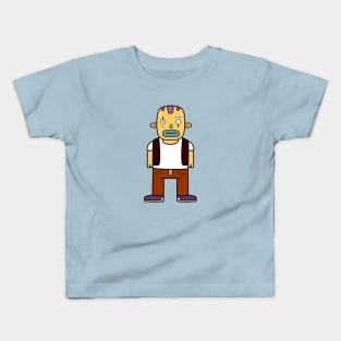 Bad Bald Boy Kids T-Shirt